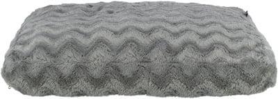 TRIXIE orthopedisch hondenkussen Vital Loki 80 × 60 cm in grijs - hoogwaardig hondenbed met traagschuim - hondenmand voor middelgrote honden - gewrichtsvriendelijk en ontlastend - 37941