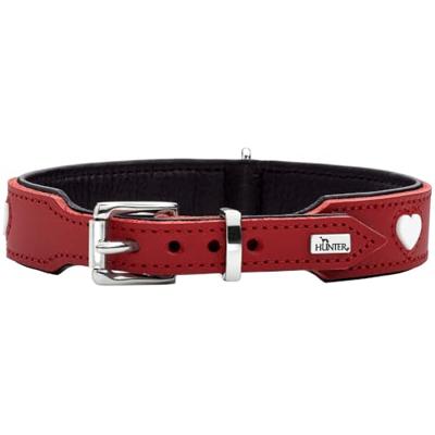 HUNTER Hondenhalsband Love, bruin, Maat: 75