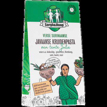 Sorgh & Hoop Verse Surinaamse Javaanse Kruidenpasta 90 g bij Jumbo Sorgh & Hoop Verse Surinaamse Javaanse Kruidenpasta 90 g bij Jumbo