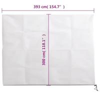 VidaXL Plantenhoes met ritssluiting 70 g/m² 3,93x3 m - thumbnail