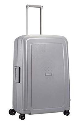Samsonite S&apos;cure Spinner 75cm Zilver