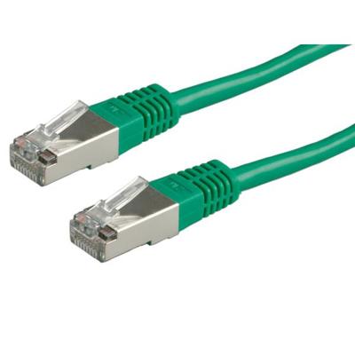 VALUE Patchkabel Cat.6 (Class E) S/FTP (PiMF), groen, 5 m VALUE Patchkabel Cat.6 (Class E) S/FTP (PiMF), groen, 5 m