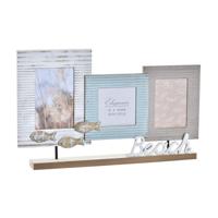 Fotolijsten DKD Home Decor Beach Zeeman 43 x 5 x 27 cm - thumbnail