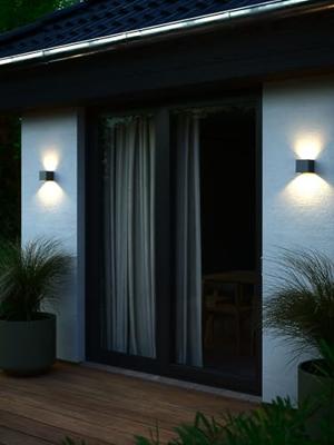 Nordlux Vierkante opbouwspotMilda antraciet - 2418331050