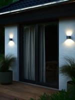 Nordlux Vierkante opbouwspotMilda antraciet - 2418331050 - thumbnail