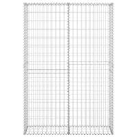 Schanskorf met deksels 150x100x30 cm gegalvaniseerd draad - thumbnail