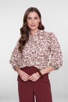 Geisha Blouse 63191-20 Blouse 718 Ecru/cherry Red - thumbnail