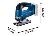 Bosch Professional GST 18V-125 B solo 06015B3001 Accu-decoupeerzaag Zonder accu, Zonder lader 18 V - thumbnail