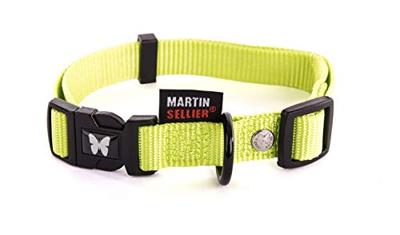 Martin halsband verstelbaar nylon groen