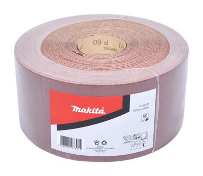 Makita Accessoires Schuurpap. rol 120mmx50mt K60 - P-38205 Makita Accessoires Schuurpap. rol 120mmx50mt K60 - P-38205