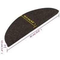 VidaXL Trapmatten zelfklevend 10 st 65x22,5x3,5 cm antracietkleurig - thumbnail