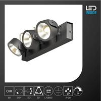 SLV 1000131 LED-plafondlamp 47 W Zwart - thumbnail