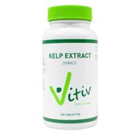 Vitiv Kelp extract 200mcg 200 Tabletten - thumbnail