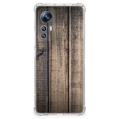 Xiaomi 12 | 12x Stevig Telefoonhoesje Steigerhout Xiaomi 12 | 12x Stevig Telefoonhoesje Steigerhout