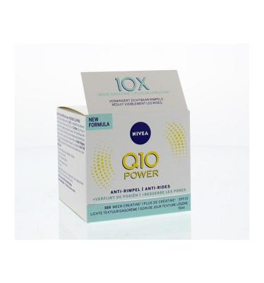 Nivea Q10 Power Anti-Rimpel + Porie Verfijnende Dagcrème Nivea Q10 Power Anti-Rimpel + Porie Verfijnende Dagcrème