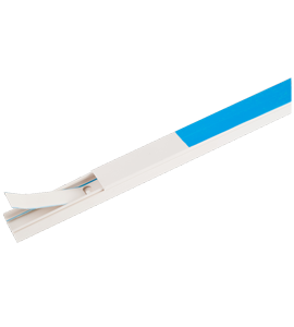 Canalit Leidingkoker kabelgoot 930010 25X13 creme 90210 Systeem 25 1M lengte is 2M