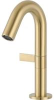 Ben Anello fonteinkraan met hendel links geborsteld messing - thumbnail