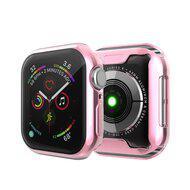 Siliconen case (volledig beschermd) 44mm - Roze - Geschikt voor Apple watch 44mm Siliconen case (volledig beschermd) 44mm - Roze - Geschikt voor Apple watch 44mm