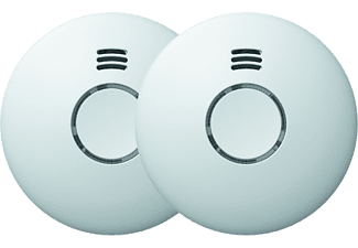 Profile Optical Rookmelder 85dB Draadloos Koppelbaar Kit 2 Stuks Profile Optical Rookmelder 85dB Draadloos Koppelbaar Kit 2 Stuks
