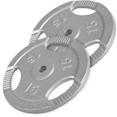 Voordeelbundel 30 kg - 2 x 15 kg - Gripper Gietijzer Zilver - 30/31 mm Voordeelbundel 30 kg - 2 x 15 kg - Gripper Gietijzer Zilver - 30/31 mm