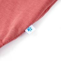 Kindershirt 140 paprikakleurig - thumbnail
