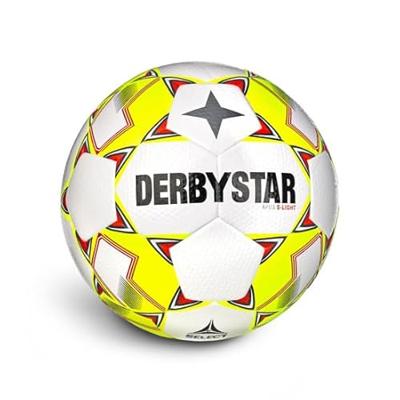 Derbystar Voetbal APUS S-Light DB Wit geel rood V24 1046