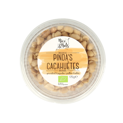 Pinda's met zeezout geroosterd bio 175 Gram Pinda's met zeezout geroosterd bio 175 Gram