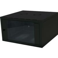 LogiLink W12E66B 19inch-wandkast (b x d) 600 mm x 560 mm 12 HE Zwart (RAL 9005) - thumbnail