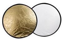 Falcon Eyes Reflectiescherm CFR-32G Goud/Wit 82 cm - thumbnail