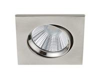 Trio Led inbouwspotPamir Square 5,5w - 3000K - 8,5cm metaalgrijs - 650410107 - thumbnail