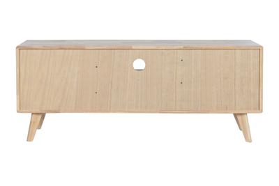 Tv-meubel DKD Home Decor Natuurlijk Metaal Rubberwood 120 x 30 x 48 cm