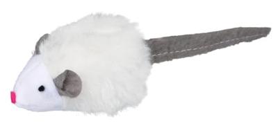 TRIXIE MUIS MET MICROCHIP PLUCHE MET KATTENMUNT ASSORTI 6 CM 12 ST