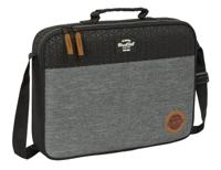 Schooltas BlackFit8 Old school Zwart Grijs 38 x 28 x 6 cm - thumbnail