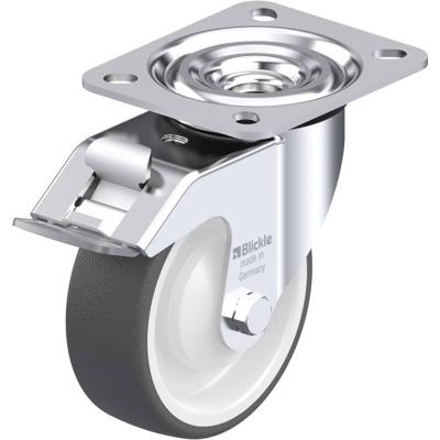 Blickle L-POTH 100KA-FI Zwenkwiel met rem Wieldiameter: 100 mm Draagvermogen (max.): 250 kg 1 stuk(s)