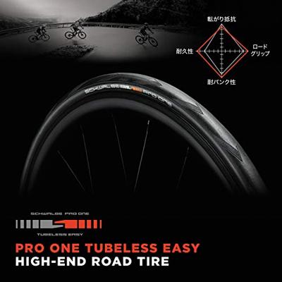 Schwalbe buitenband Pro One TLE 28 x 1.10 vouw (28 622) zwart - thumbnail