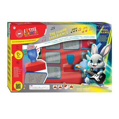 Multiprint Muzikale dieren stempelset met geluiden