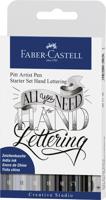 Handlettering Pitt Artist Pen set Faber-Castell 9-delig - thumbnail