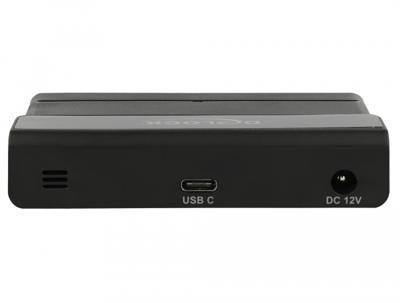 DeLOCK externe usb 3.2 gen 2 4 port hub 10gbps usb-hub (zwart)