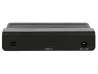 DeLOCK externe usb 3.2 gen 2 4 port hub 10gbps usb-hub (zwart) - thumbnail