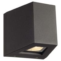 SLV Gevel buitenlampOut Beam led zilvergrijs - 229665 - thumbnail