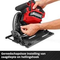Einhell Professional TP-PS 18/165 Li BL - Solo Accu-invalzaag Zaagdiepte 90° (max.) 56 mm - thumbnail