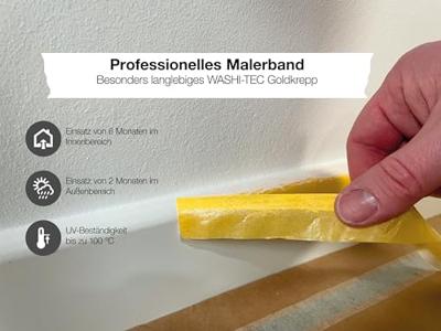 Kip Afdekband | glad | geel | lengte 50 m | breedte 24 mm | rol | 9 stuks - 3808-24 - 3808-24