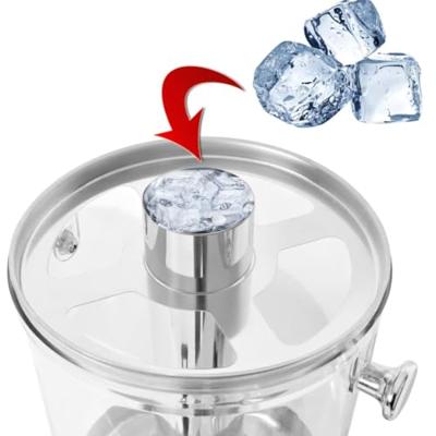 VidaXL Sapdispenser roestvrij staal 8 l - thumbnail