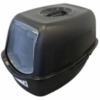 Kattenbak Petdesign Samba 56 x 40 x 39 cm Wit/Zwart - thumbnail