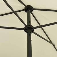 Strandparasol 200x125 cm zandgeel - thumbnail