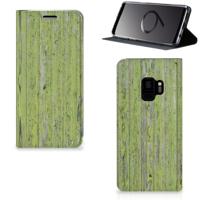 Samsung Galaxy S9 Book | Wallet Case | Green Wood - thumbnail