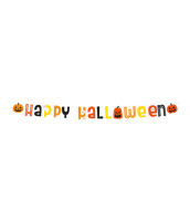 Happy Halloween Letter Banner (250cm) - thumbnail