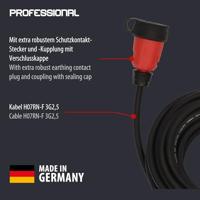 Brennenstuhl Professional verlengsnoer VN 1200 | IP44 | 10m | Zwart | H07RN-F 3G2,5 - 9162100110 - thumbnail
