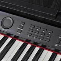 Digitale piano met pedalen 88 toetsen zwart - thumbnail