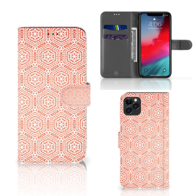 Apple iPhone 11 Pro Max | Telefoon Hoesje | Pattern Orange